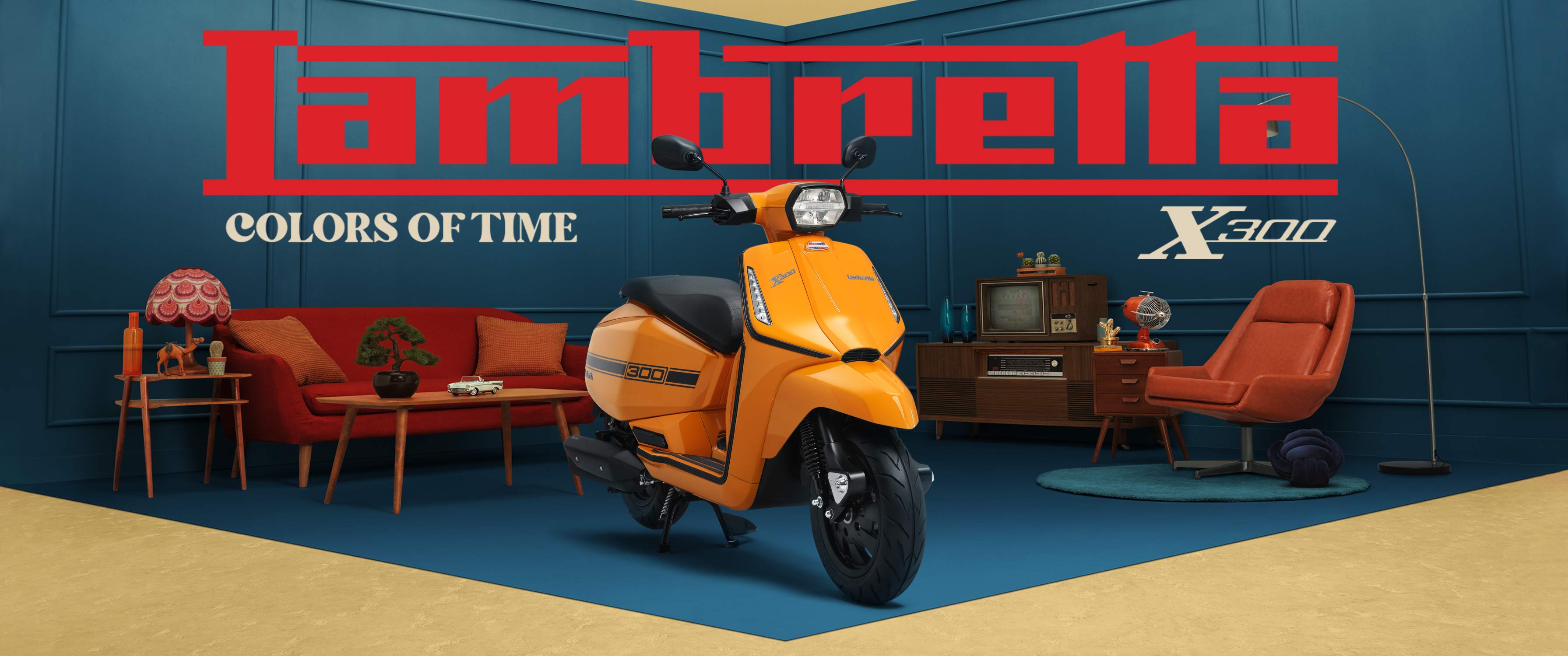 lambretta X300 SR - Colors of Time
